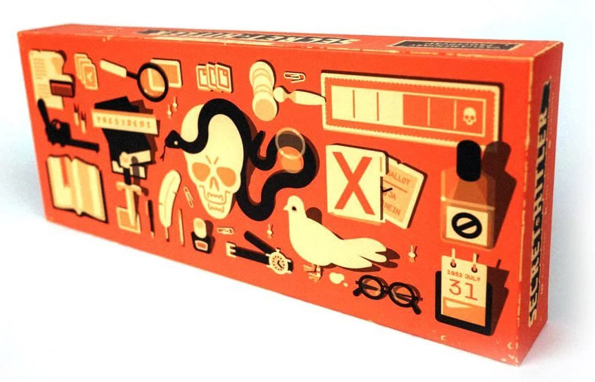 Коробка настольной игры Тайный Гитлер (Большая Коробка)